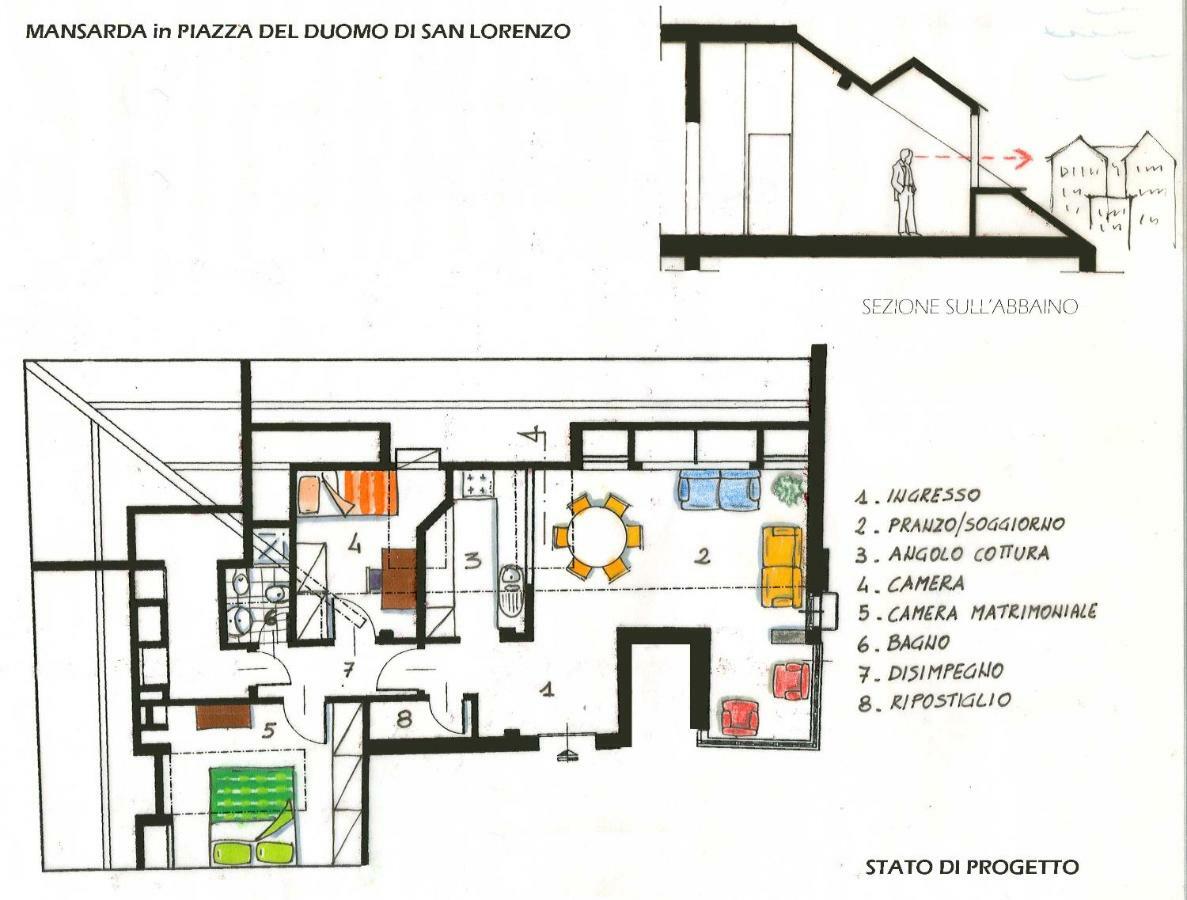 Апартаменти Loft Fronte Cattedrale Генуя Екстер'єр фото